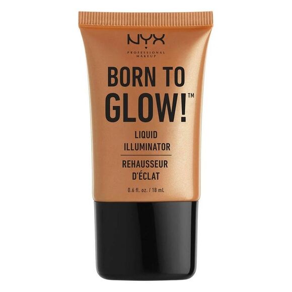 NYX Born to Glow Liquid Illuminator - Pure Gold New, Sealed - Picture 1 of 3